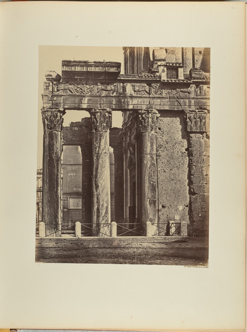 Le Temple d'Antonin et de Faustine