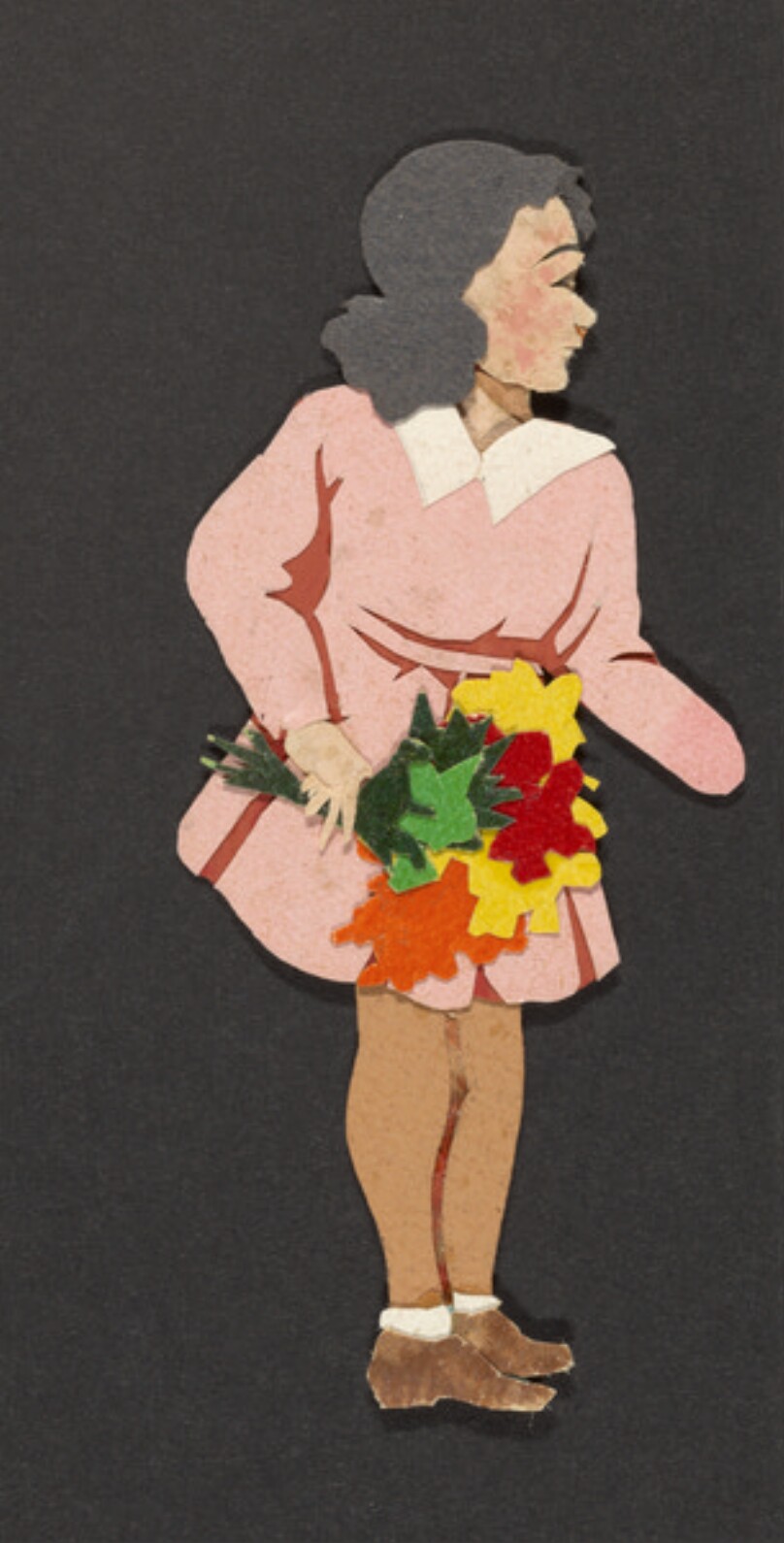 [Collage of young girl]