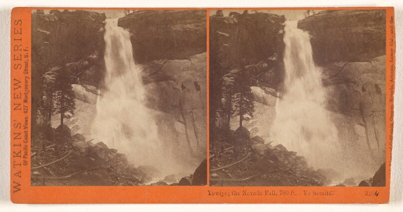 Yowiye; the Nevada Fall, 700 ft. Yo Semite.