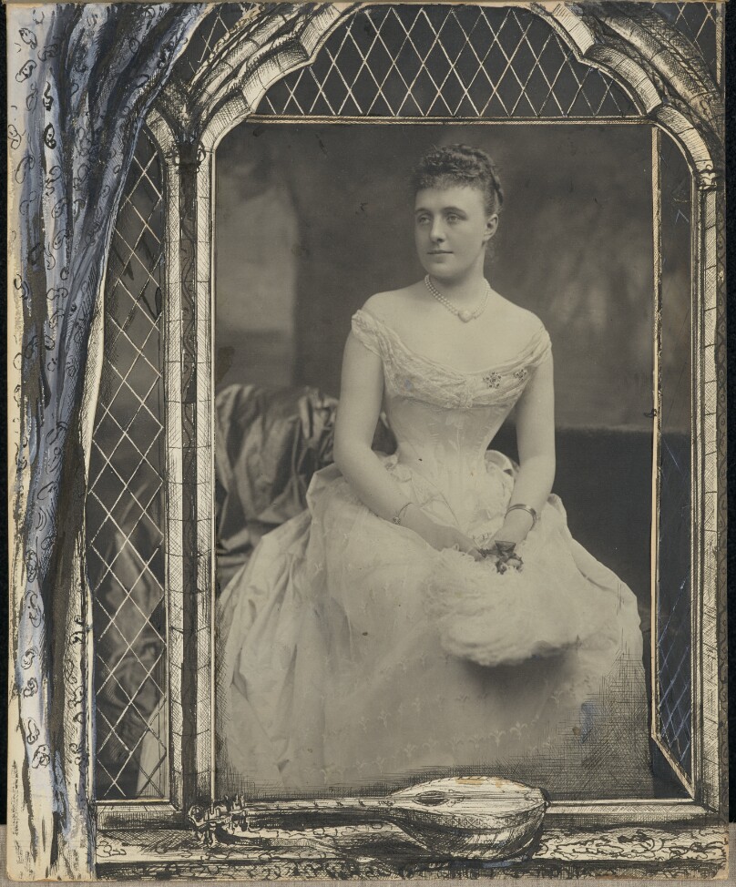 [Woman at a window]
