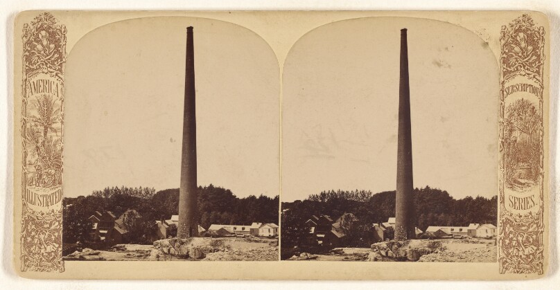 [Brick smokestack]