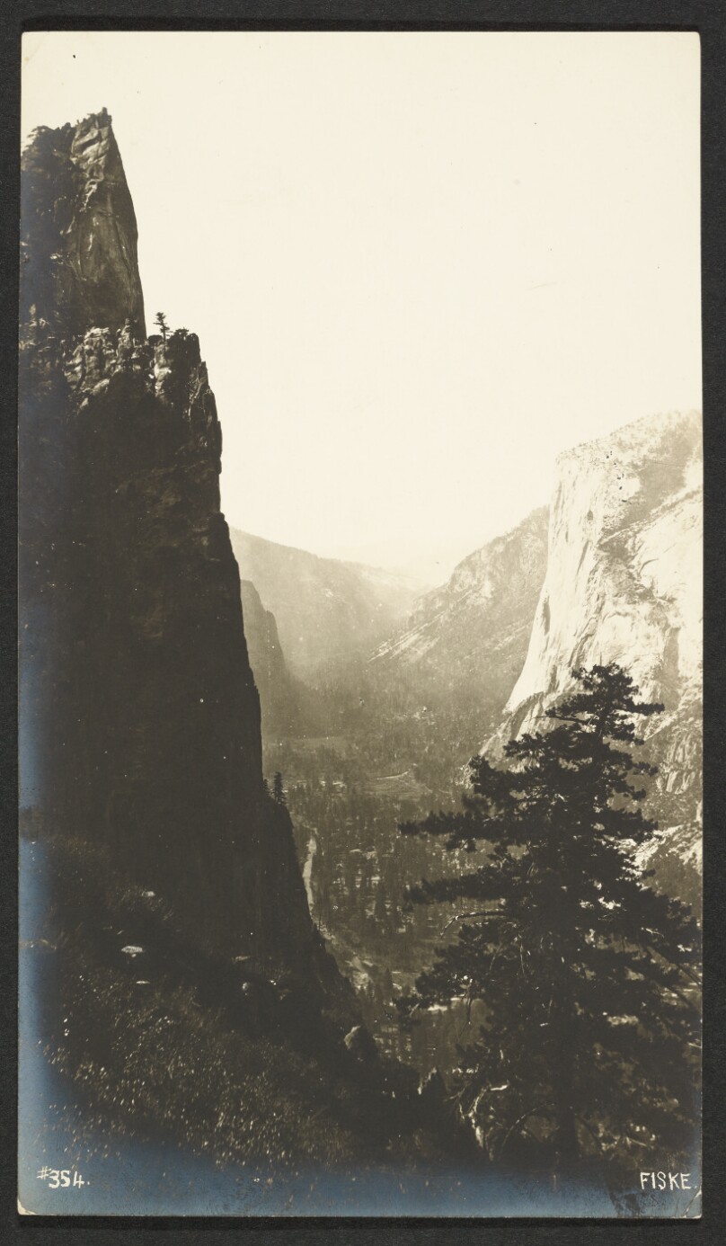 Sentinel Rock. 3270 feet. From Union Point, 2300 feet above the Valley.