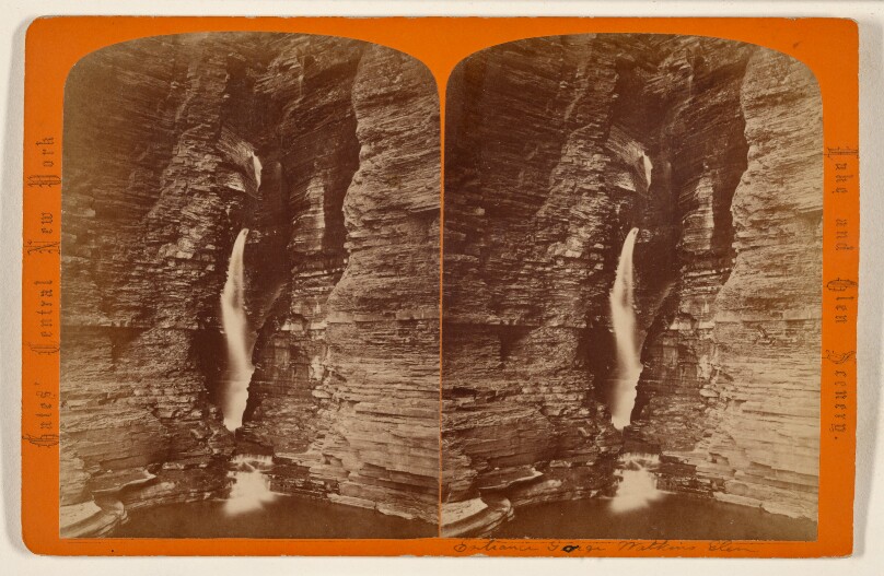 Entrance Gorge - looking up. Alpha [Glen].