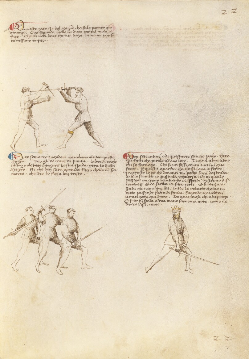 Combat with Dagger and Sword