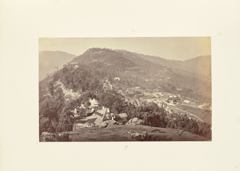 Darjeeling; General View from Observatory Hill, Looking South