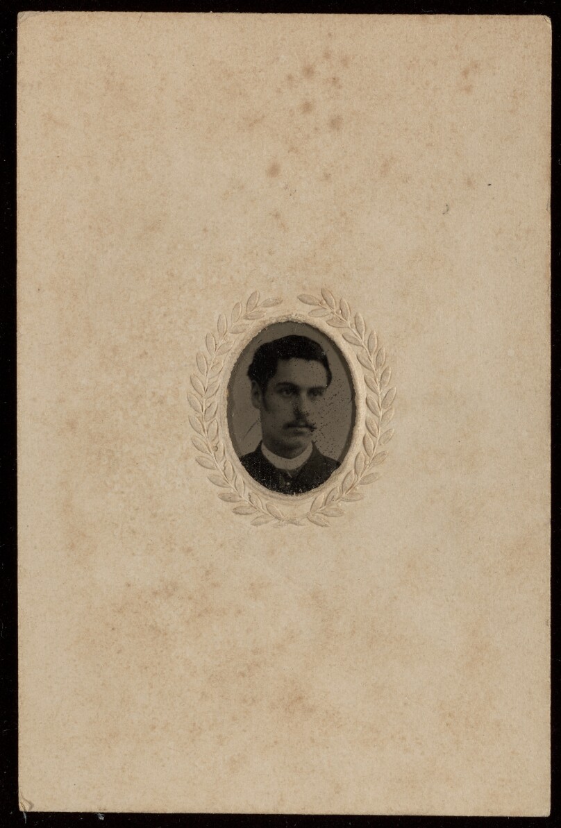 [Unidentified man with moustache]