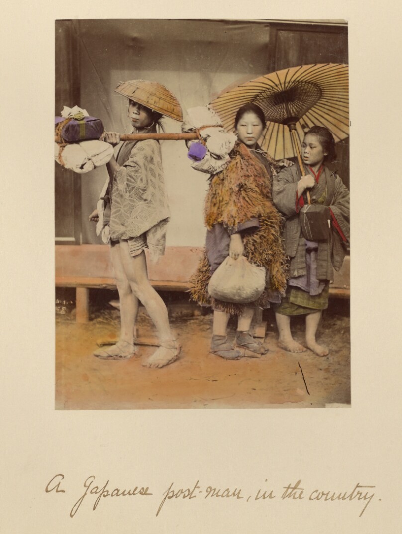 A Japanese Post-man, in the Country