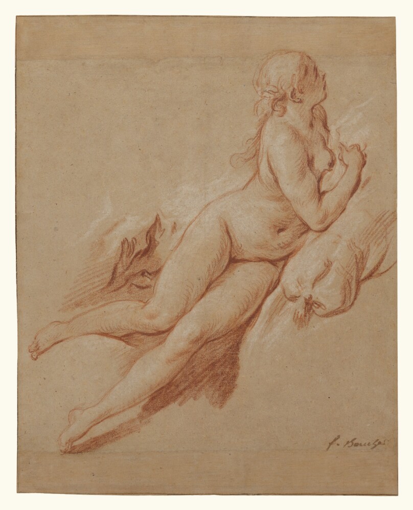 Study of a Reclining Nude
