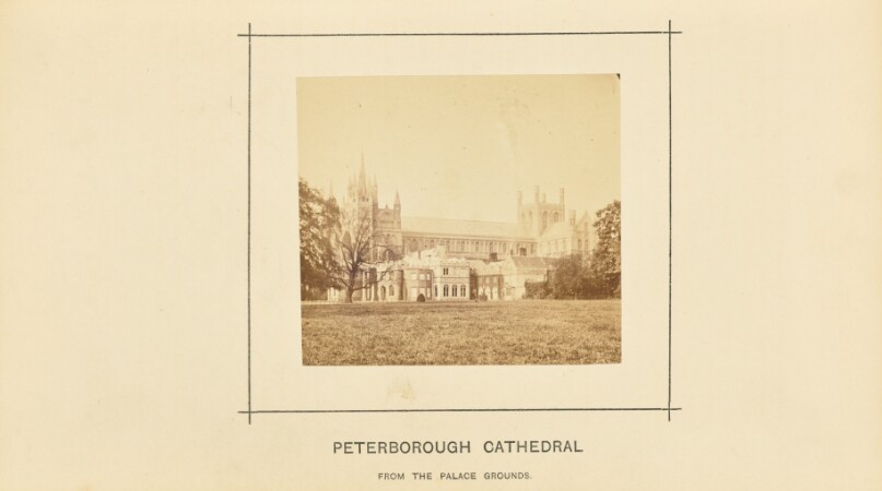 Peterborough Cathedral from the Palace Grounds