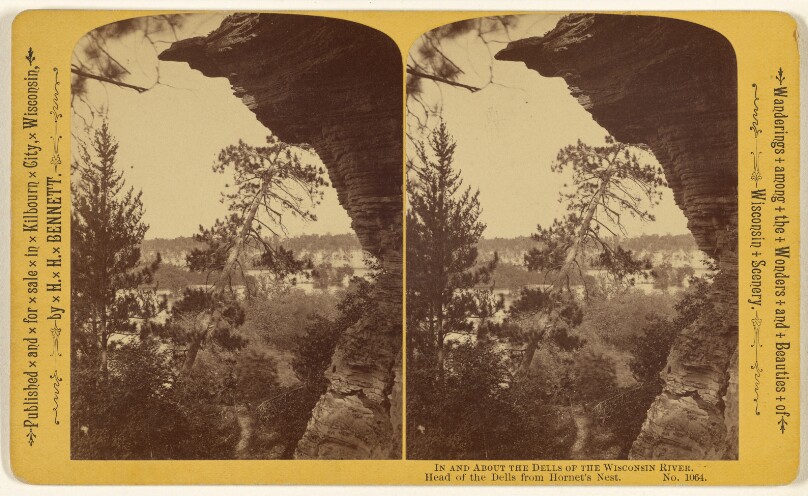 Head of the Dells from Hornet's Nest. [Wisconsin River]