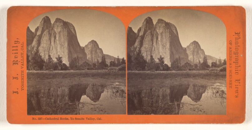 Cathedral Rocks, Yo Semite Valley, Cal.