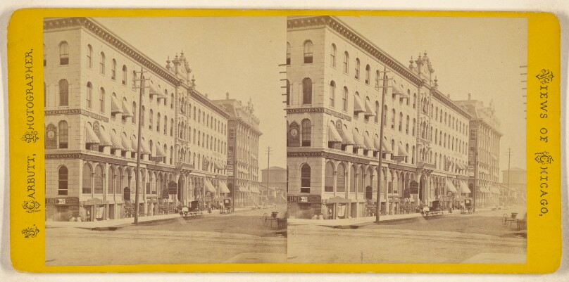[La Salle Street, South from Madison Street, Chicago]