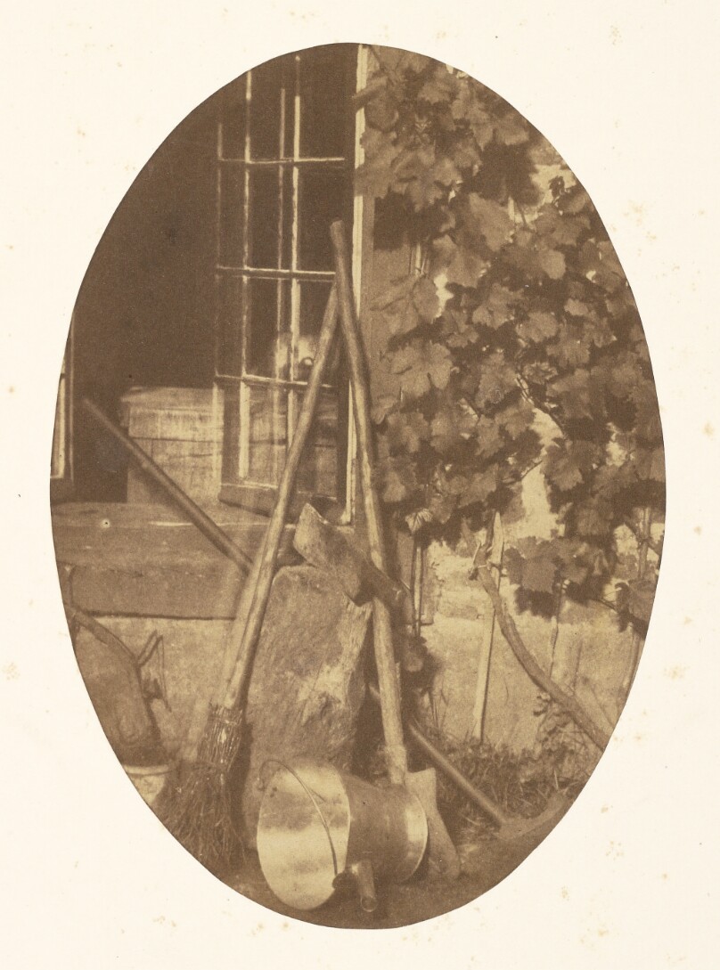 [Still life with garden equipment]