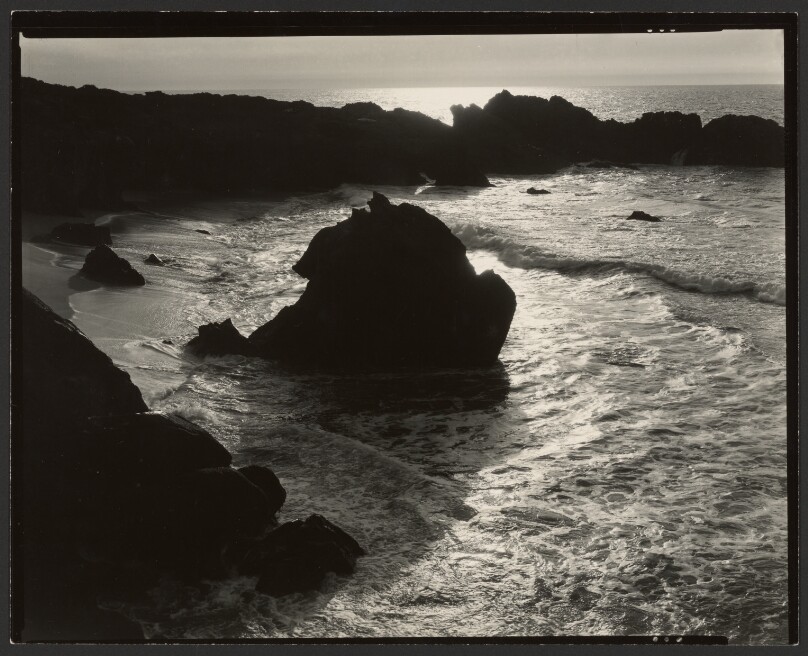 Beach, Rocks and Ocean