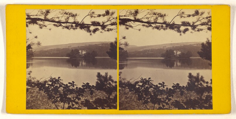 Castle, and Loch Cluny, near Dunkeld.