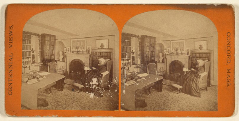[Alcott's Study: mother of Louisa May Alcott at home]