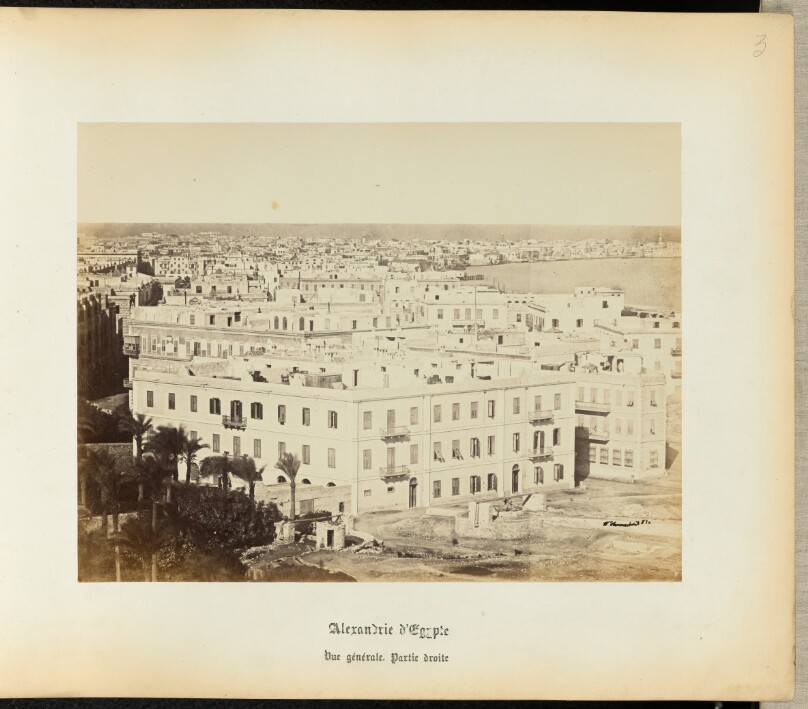 [Alexandria, Egypt general view, right portion]