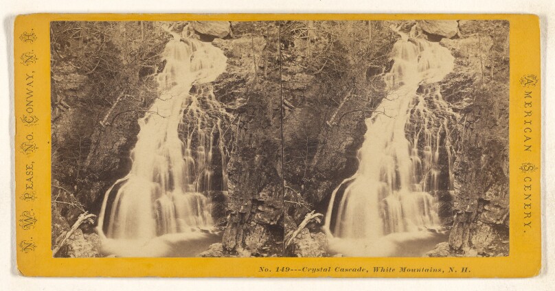 Crystal Cascade, White Mountains, N.H.