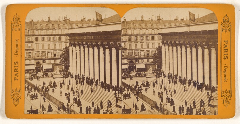 [La Bourse, Paris, France]