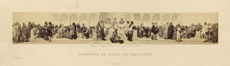 "L'Hemicycle du Palais des Beaux-Arts" by Paul Delaroche