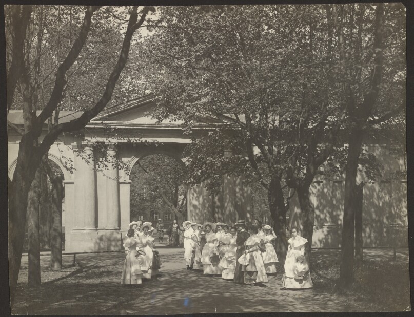 A Park at the Smolny Institute
