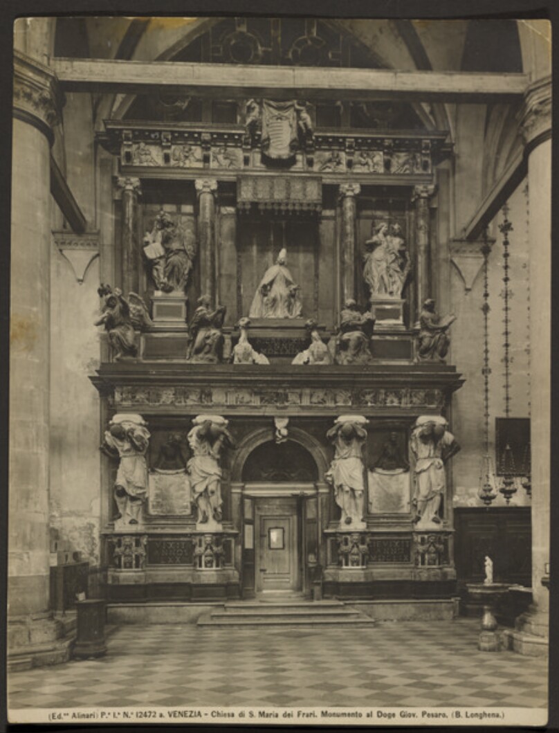 Church of Saint Maria of Frari, Venice, by Longhena