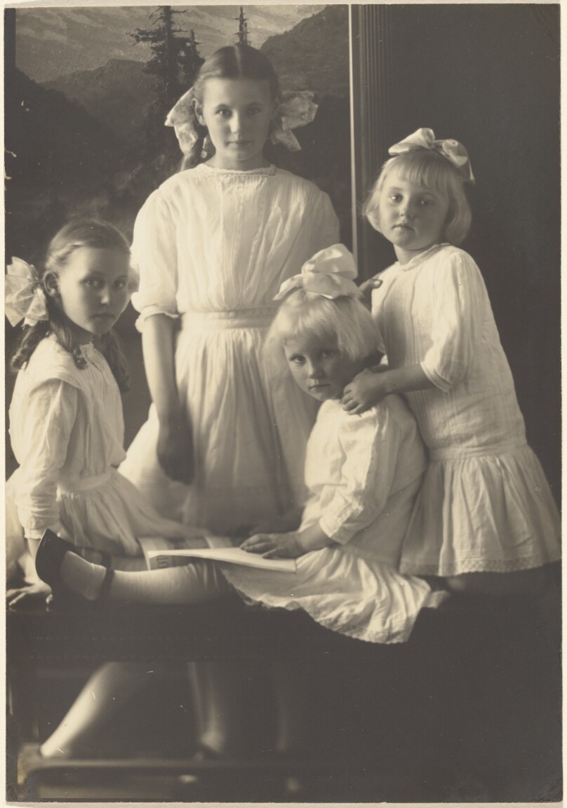 [Four Young Girls]