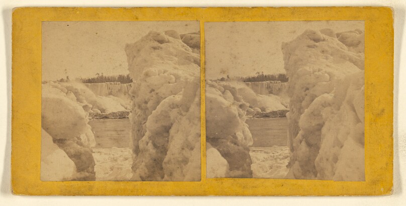 [Ice formation, Niagara Falls, N.Y.]