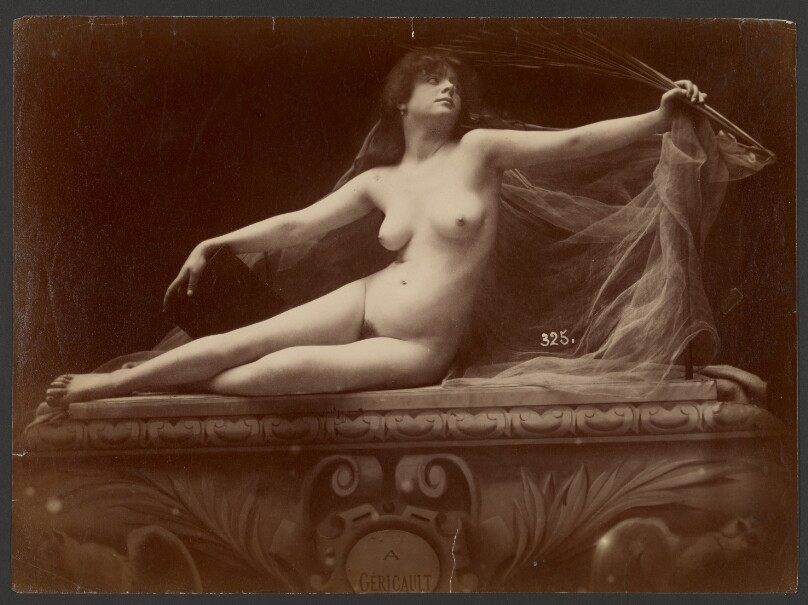 [Reclining female nude]