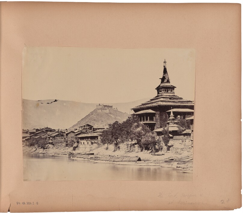 The Fort, Mosque et cetera, from 3rd Bridge - Srinugur