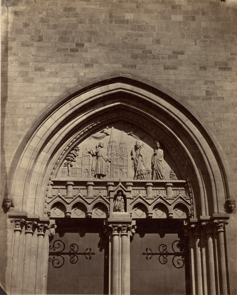 [Detail of Saint-Jean-Baptiste-de-Belleville]