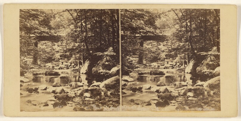 View from Indian Fall, Looking Down the Stream.