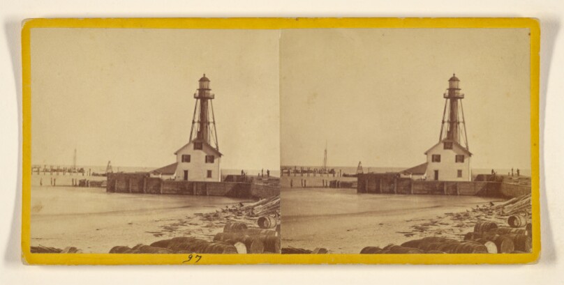 Light House Entrance, Chicago River.