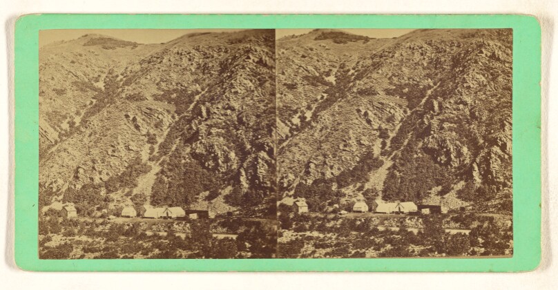 [Engineers Canyon, mouth of Weber Canon. U.P.R.R.]