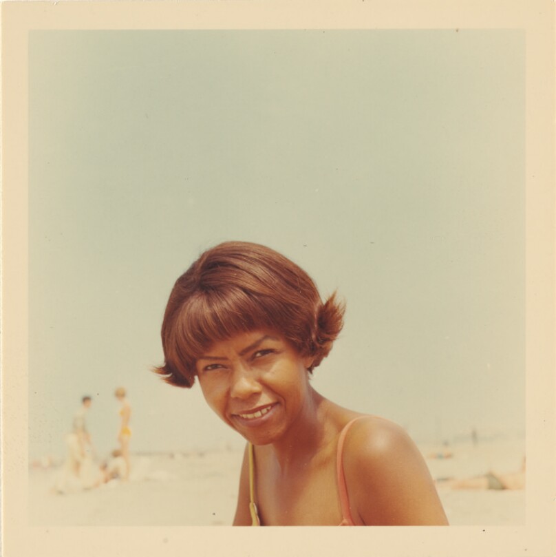 [Woman on beach]