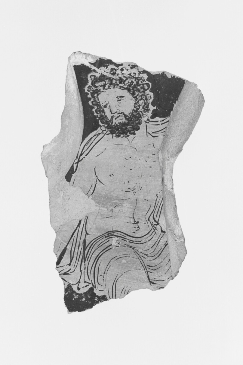 Apulian Red-Figure Volute Krater Fragment