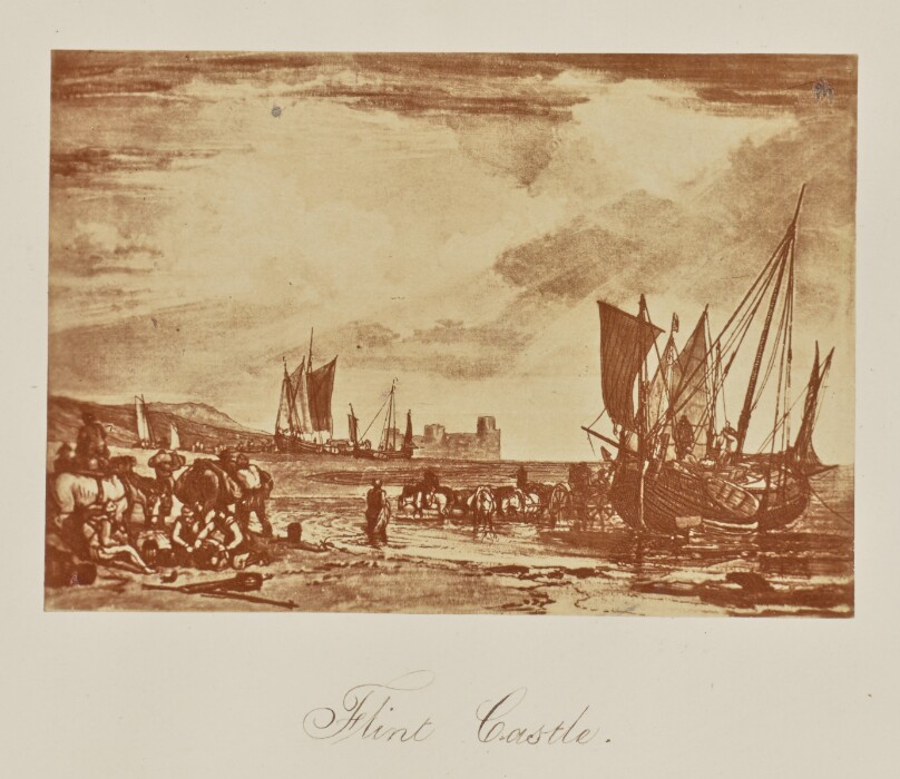 Turner's Liber Studiorum. Flint Castle.