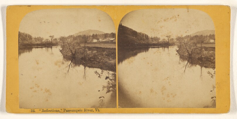 "Reflections," Passumpsic River, Vt.