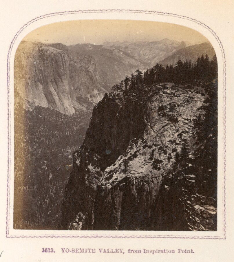 Yo-semite Valley, from Inspiration Point