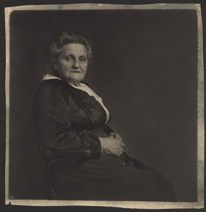 [Portrait of an older woman]