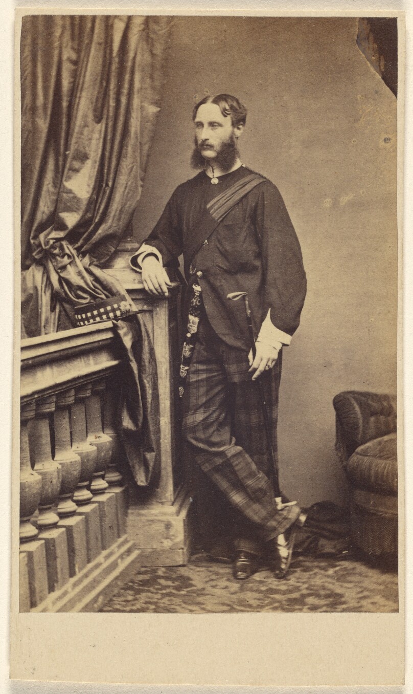 [Unidentified man with moustache and muttonchops, standing]