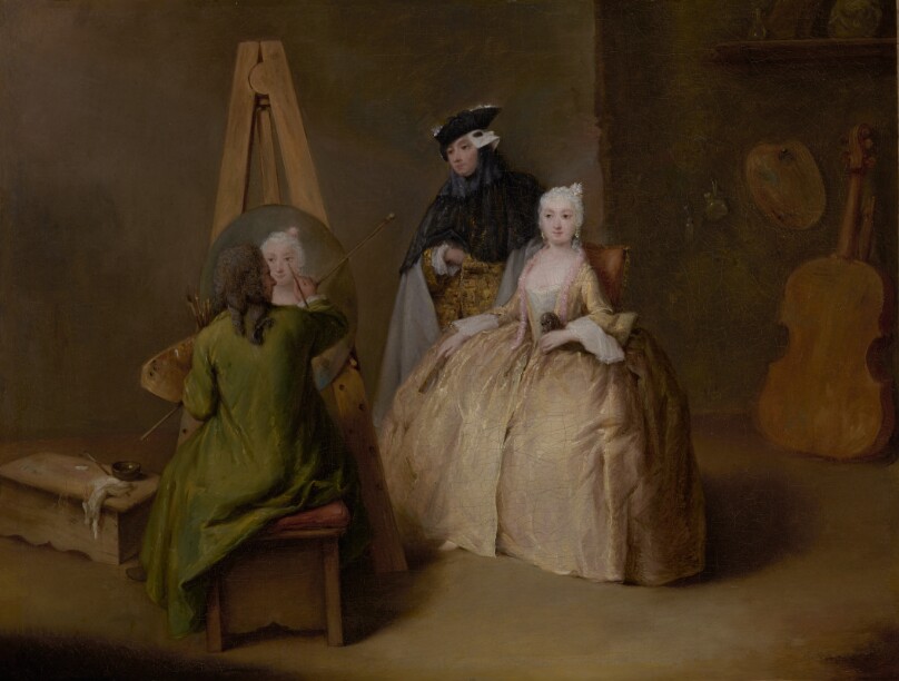 The Painter in His Studio