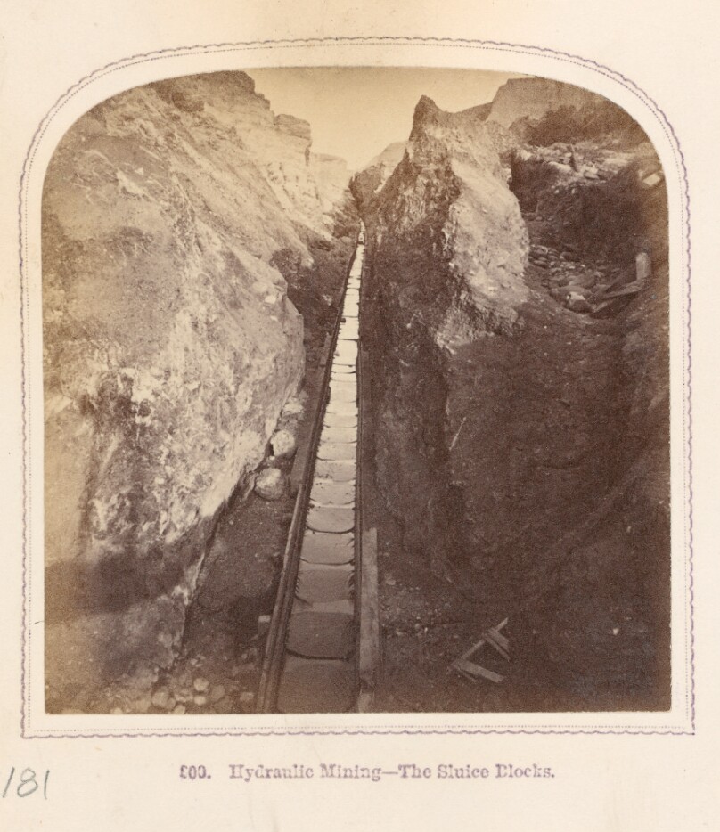 Hydraulic Mining—The Sluice Blocks
