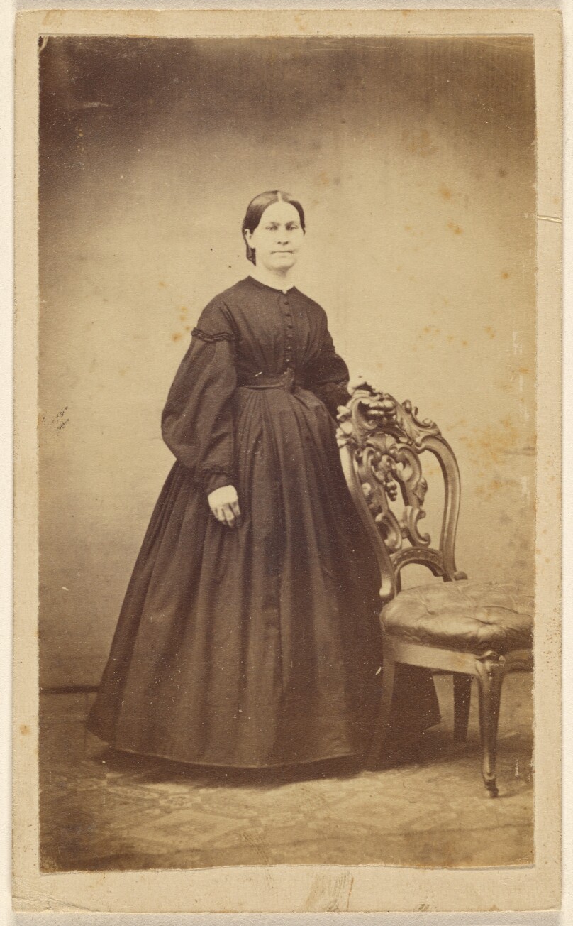 [Unidentified woman, standing]
