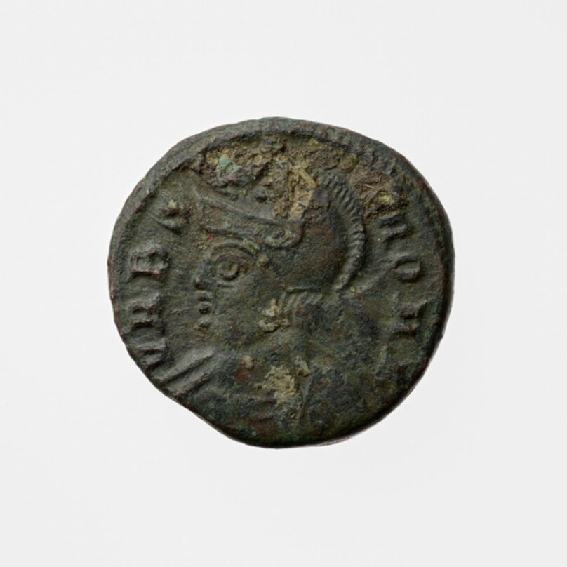 Roman coin, "Urbs Roma"