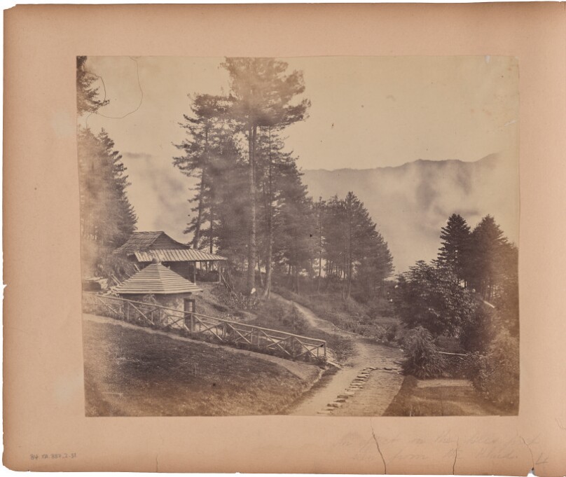 An Effect in the Hills, Mist Rising from the Khud