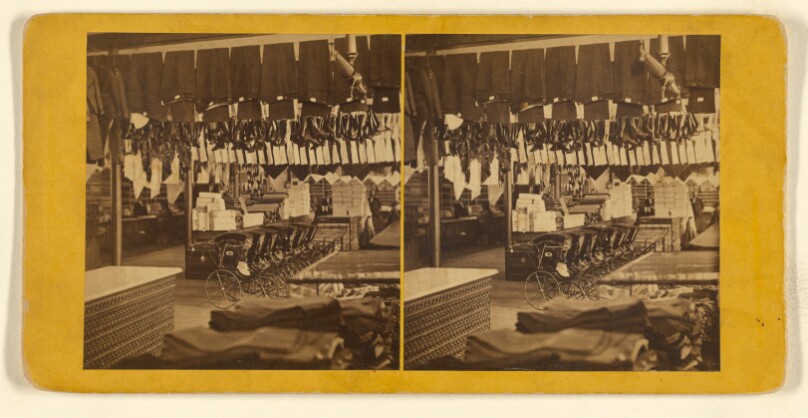 Interior View of A. & W. Sprague's Store, Elmwood, R.I.