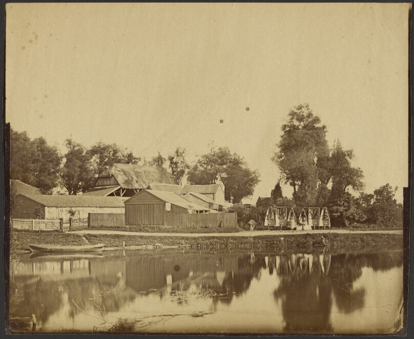 [View at Tottenham, near the Ferry Boat]