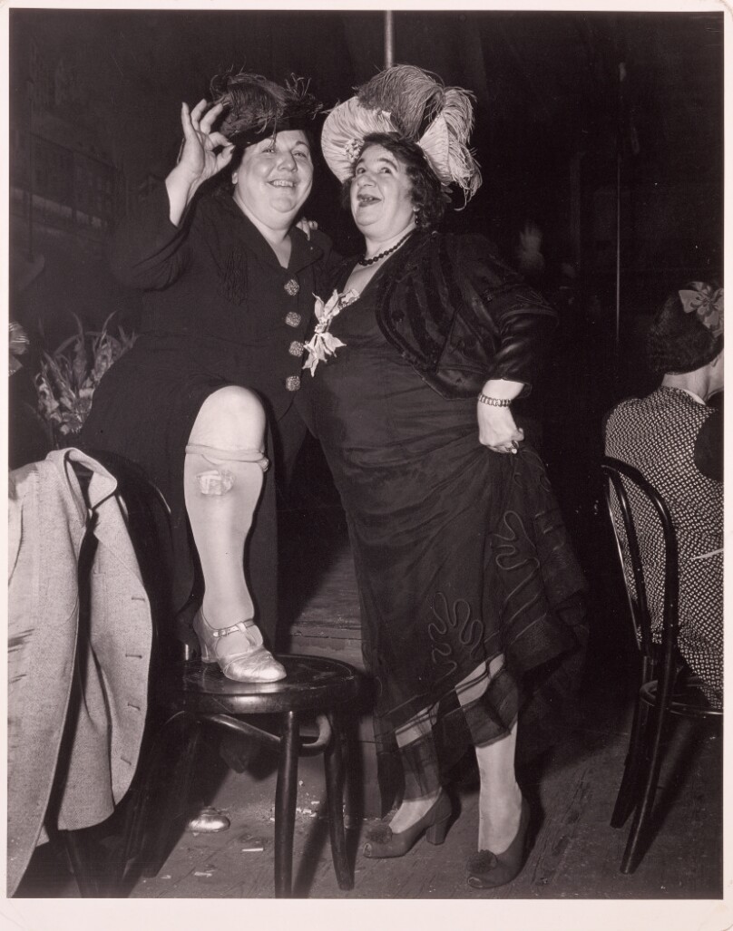 Billie Dauscha and Mabel Sidney, Bowery Entertainers