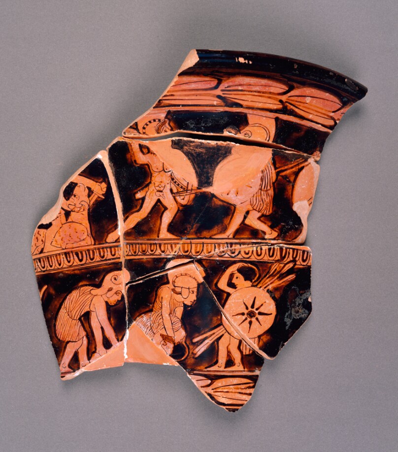 Attic Red-Figure Calyx Krater Fragment
